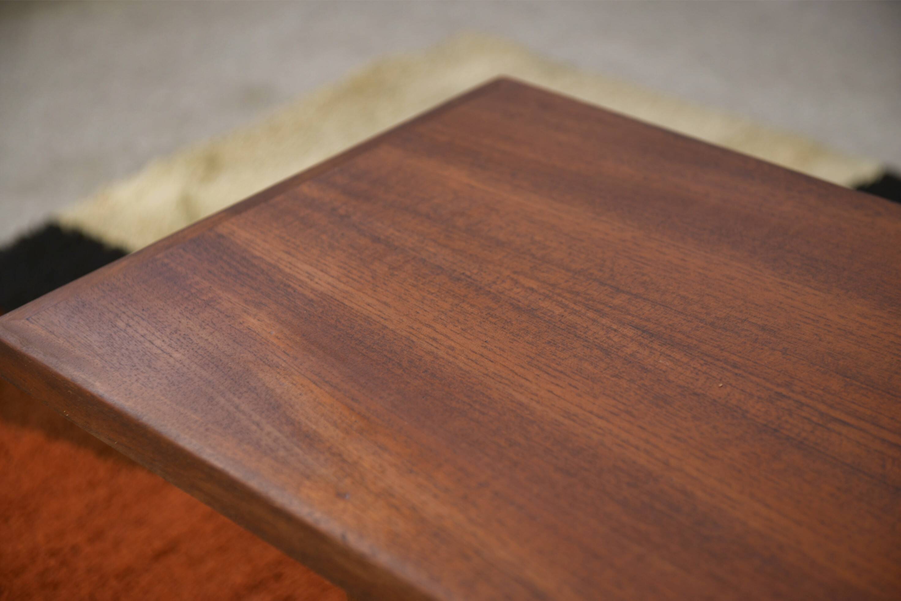 Scandinavian teak coffee table from the 1960s.