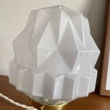 Antique glass globe skyscraper table desk lamp