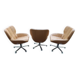 Pair of vintage Vitra 70s armchairs