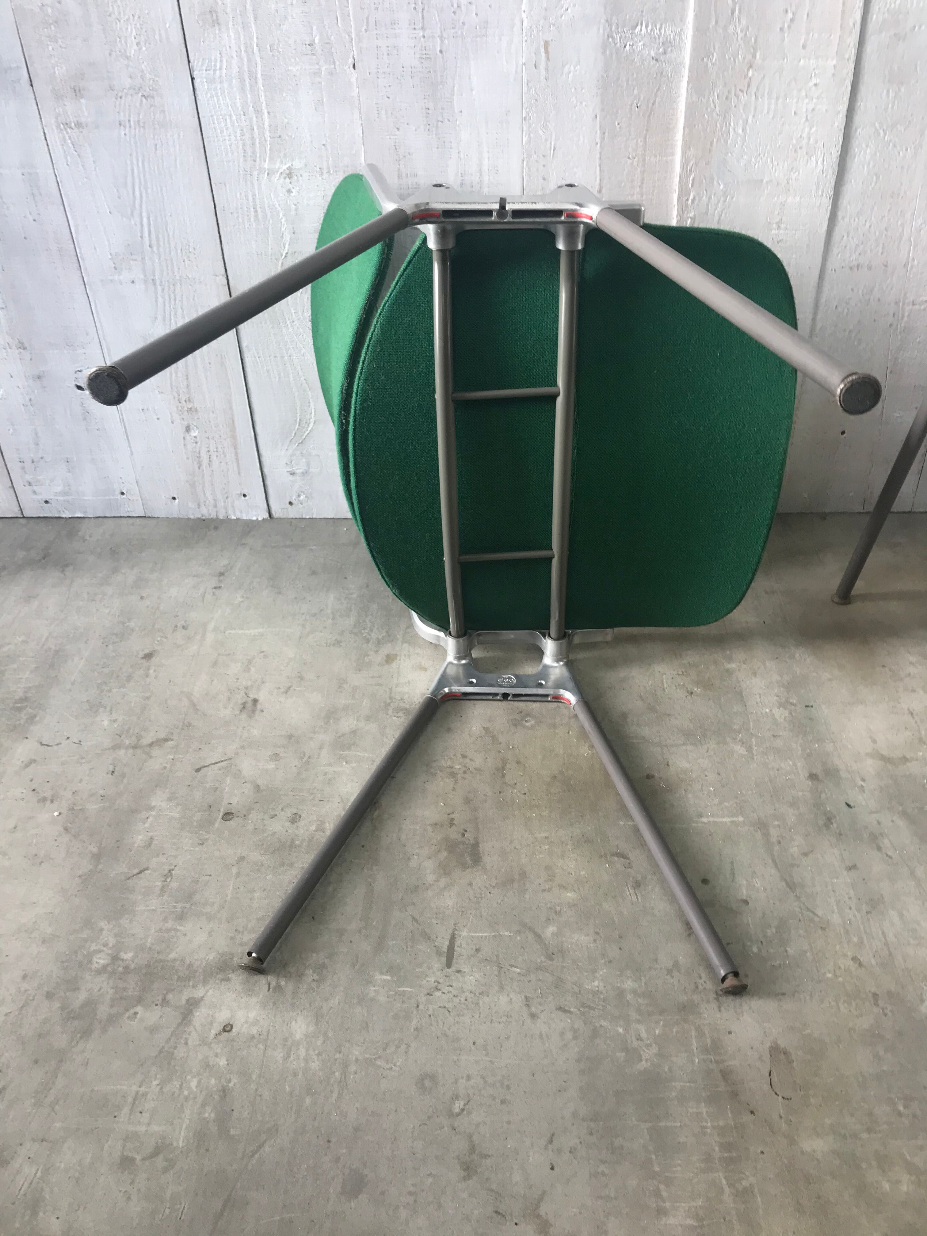 Pair of DSC 106 chairs by Giancarlo Piretti for Castelli