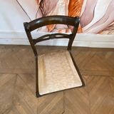 Chaise en acajou style Regency