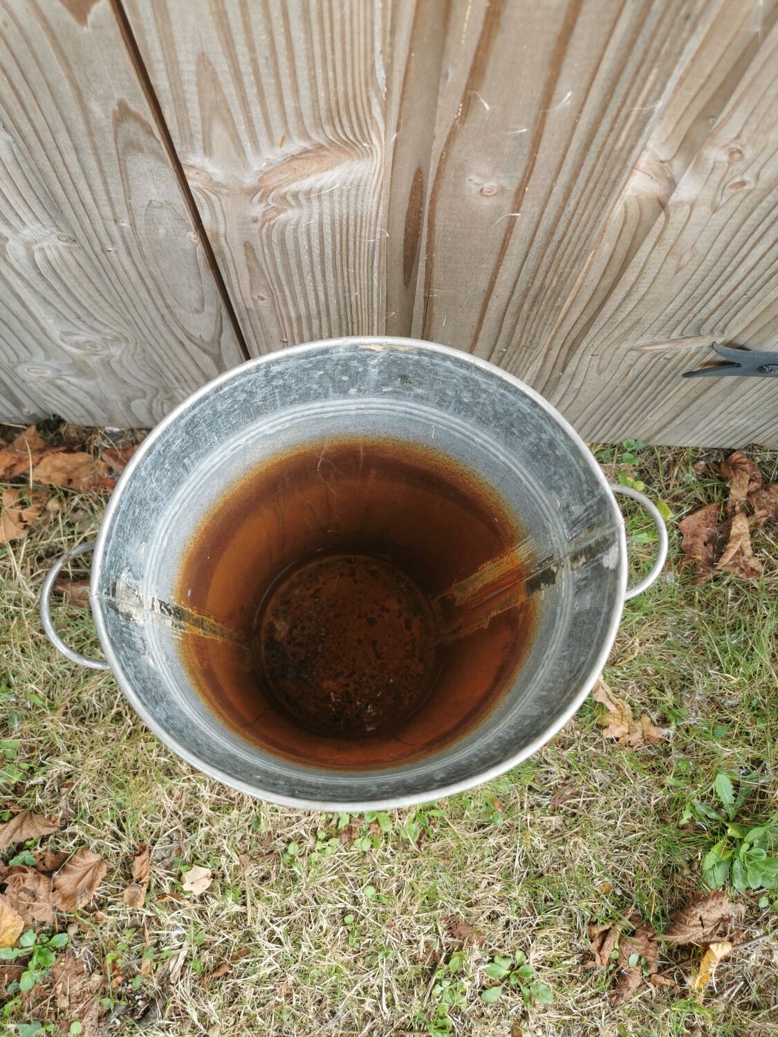 Zinc florist vase, n°11