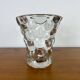 Pierre D'Avesn honeycomb vase Art Deco signed