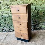 Chest of drawers with 5 flaps