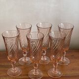 6 Rosaline champagne flutes