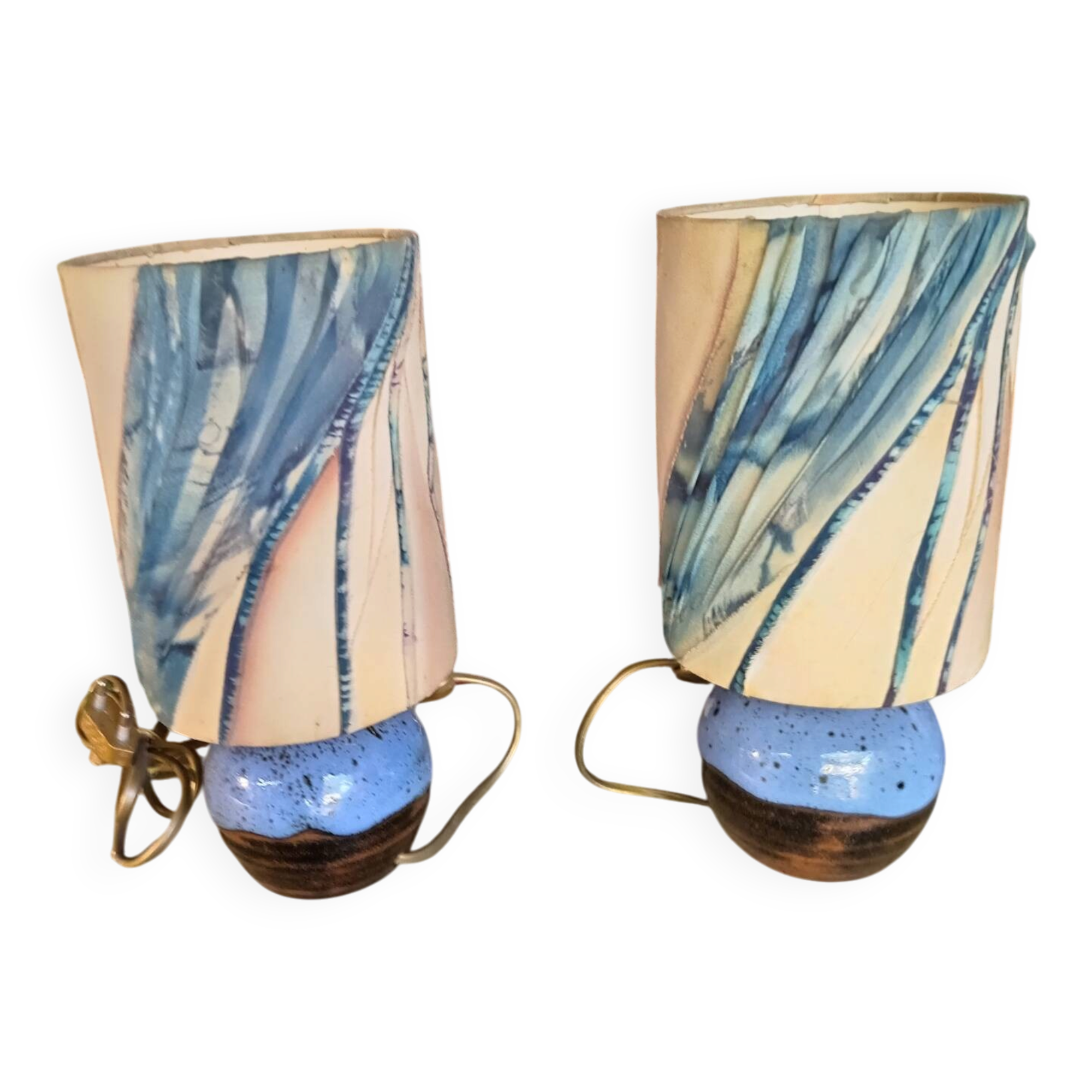 Paire de lampes de chevet