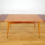 Vintage Mahogany Table French Work 1960