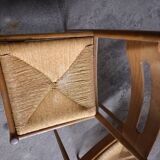 Set of 4 Dal Vera design chairs, Italy, 60s, 70s