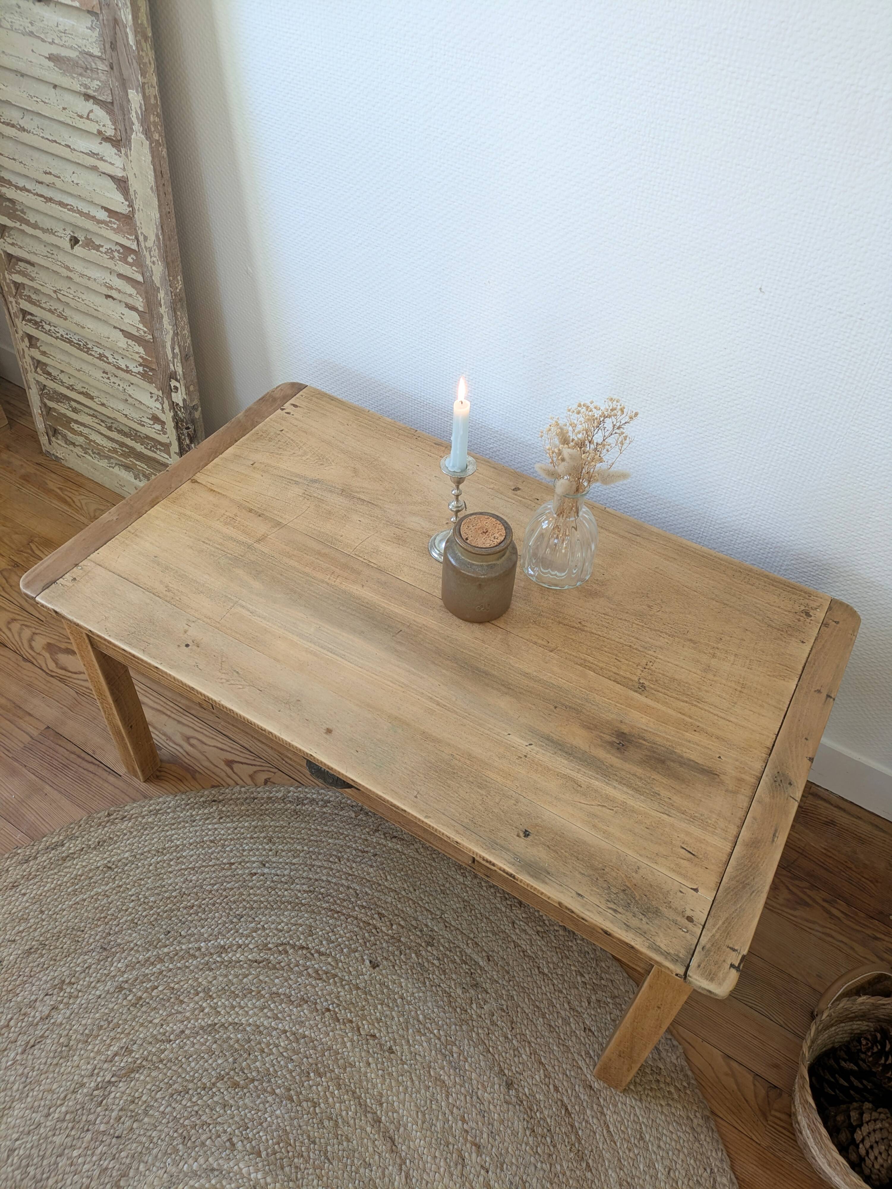 Renovated old coffee table
