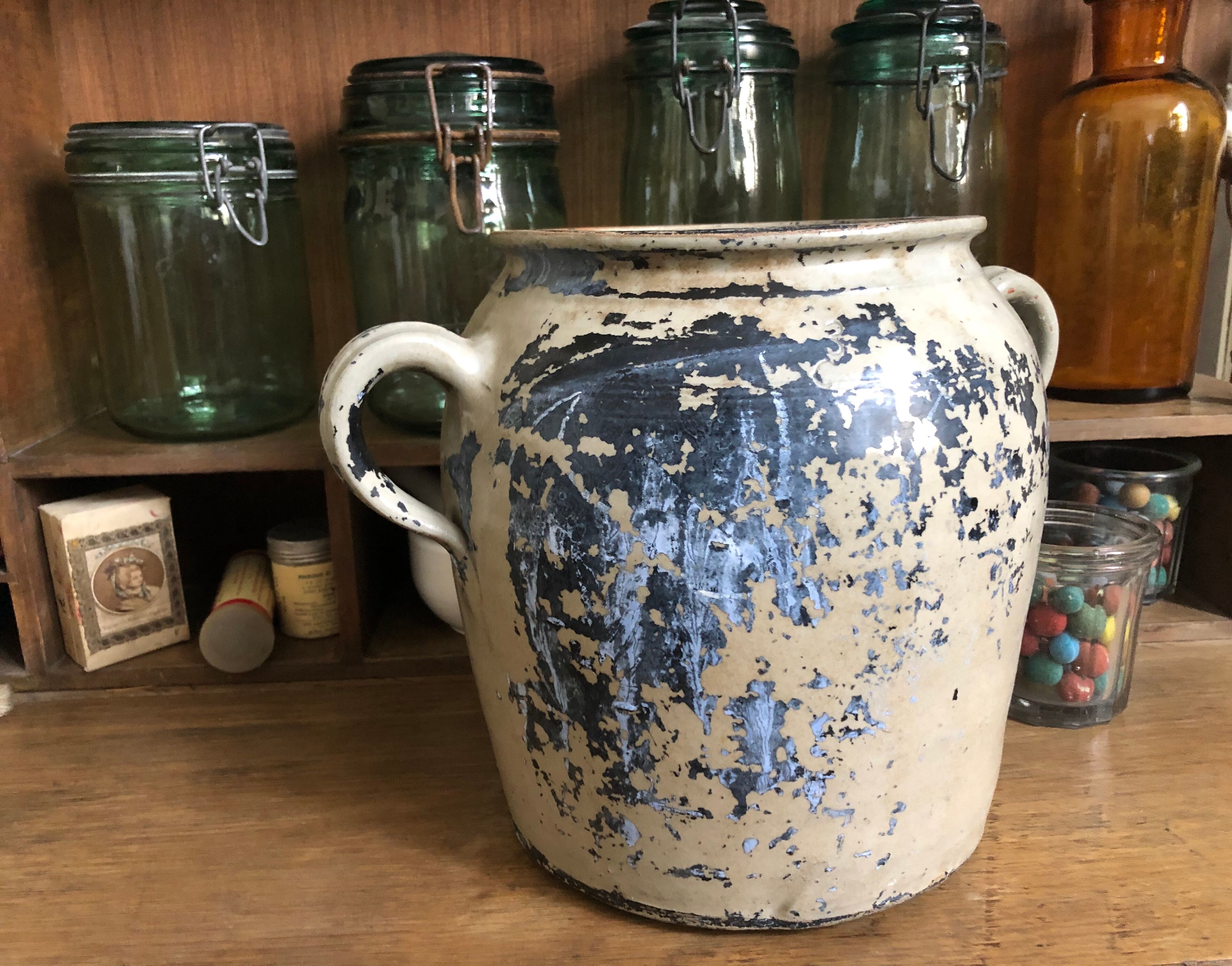 Old sandstone pot