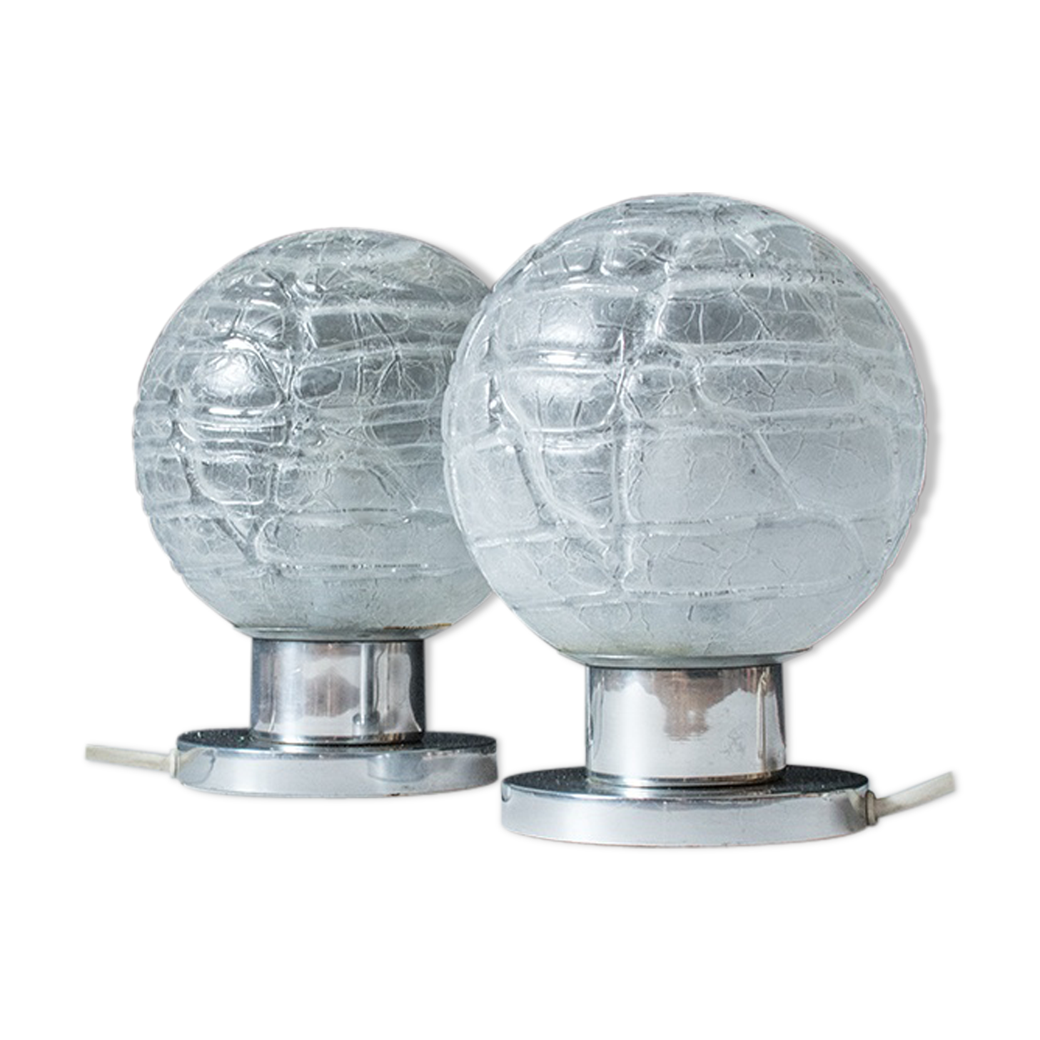 Pair of doria bedside lamps