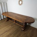 Monastery table with character in solid oak