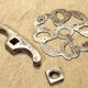 Old 18th 19th century wrought iron door knocker