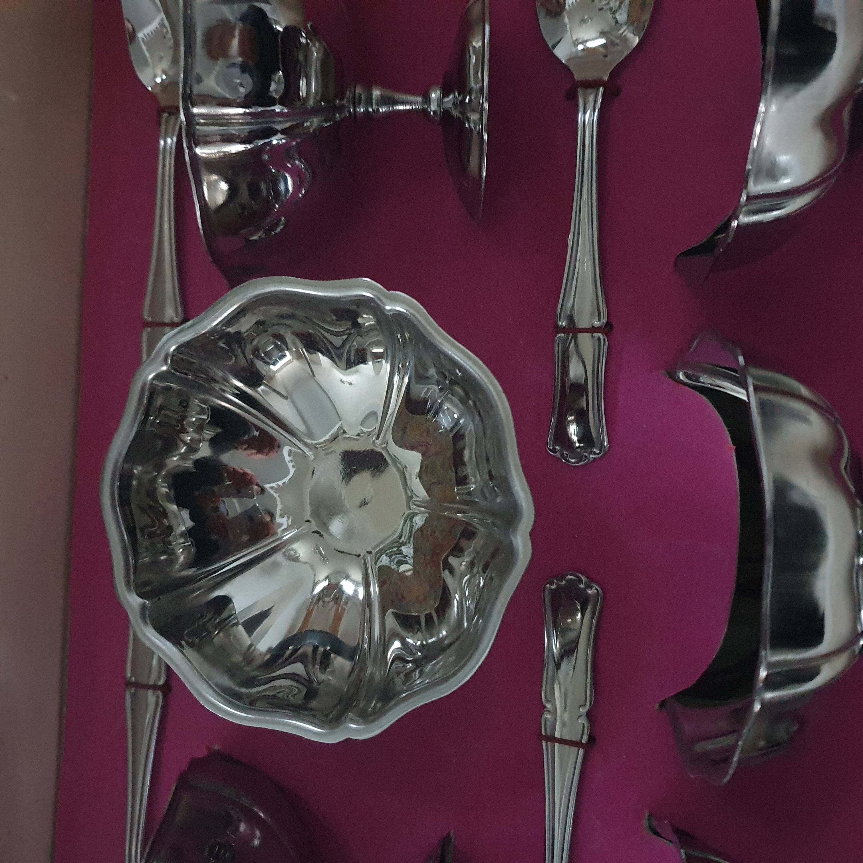 Vintage Jean Couzon Ice Cream Set