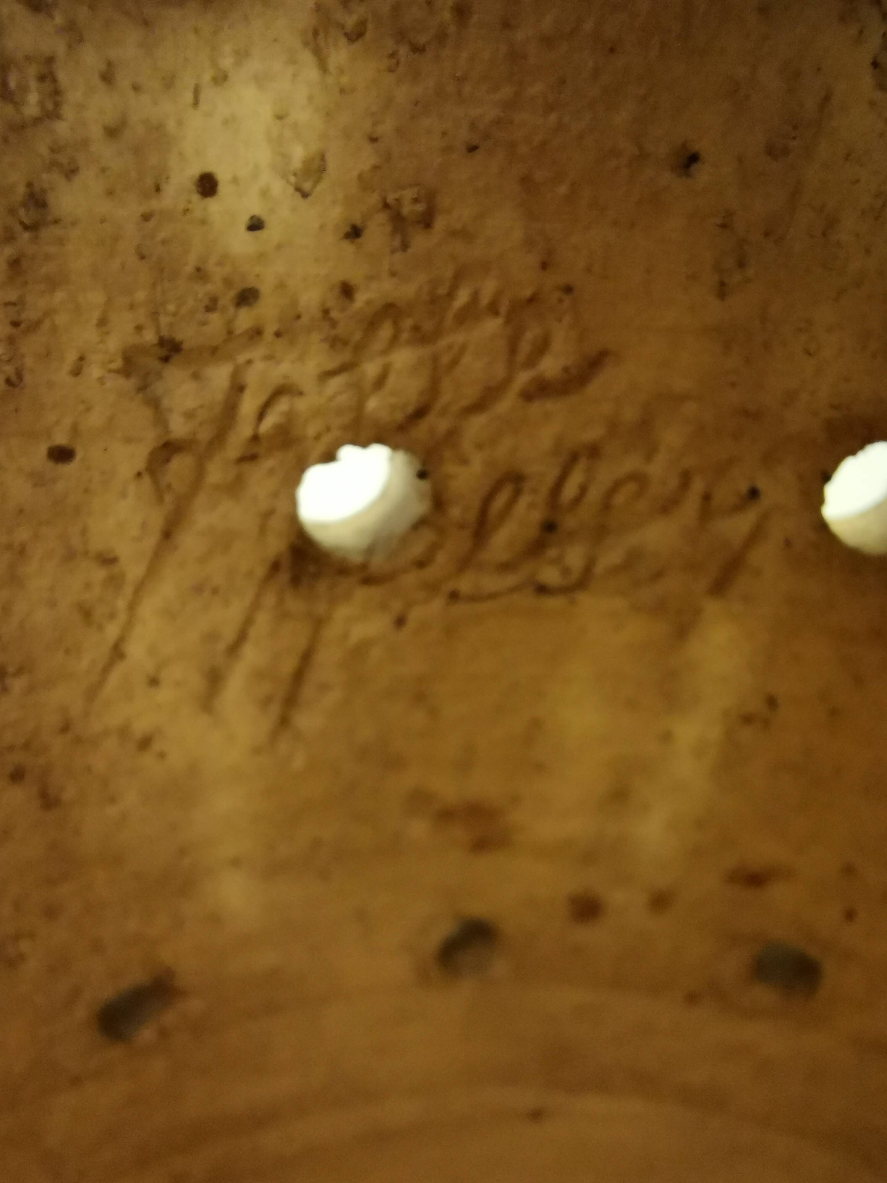 Danish ceramic hanging lamp designed by Jette Hellerøe in the 1970s.