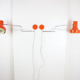 Mid-century  wall lamps designed by Josef Hurka for Napako, 1970's