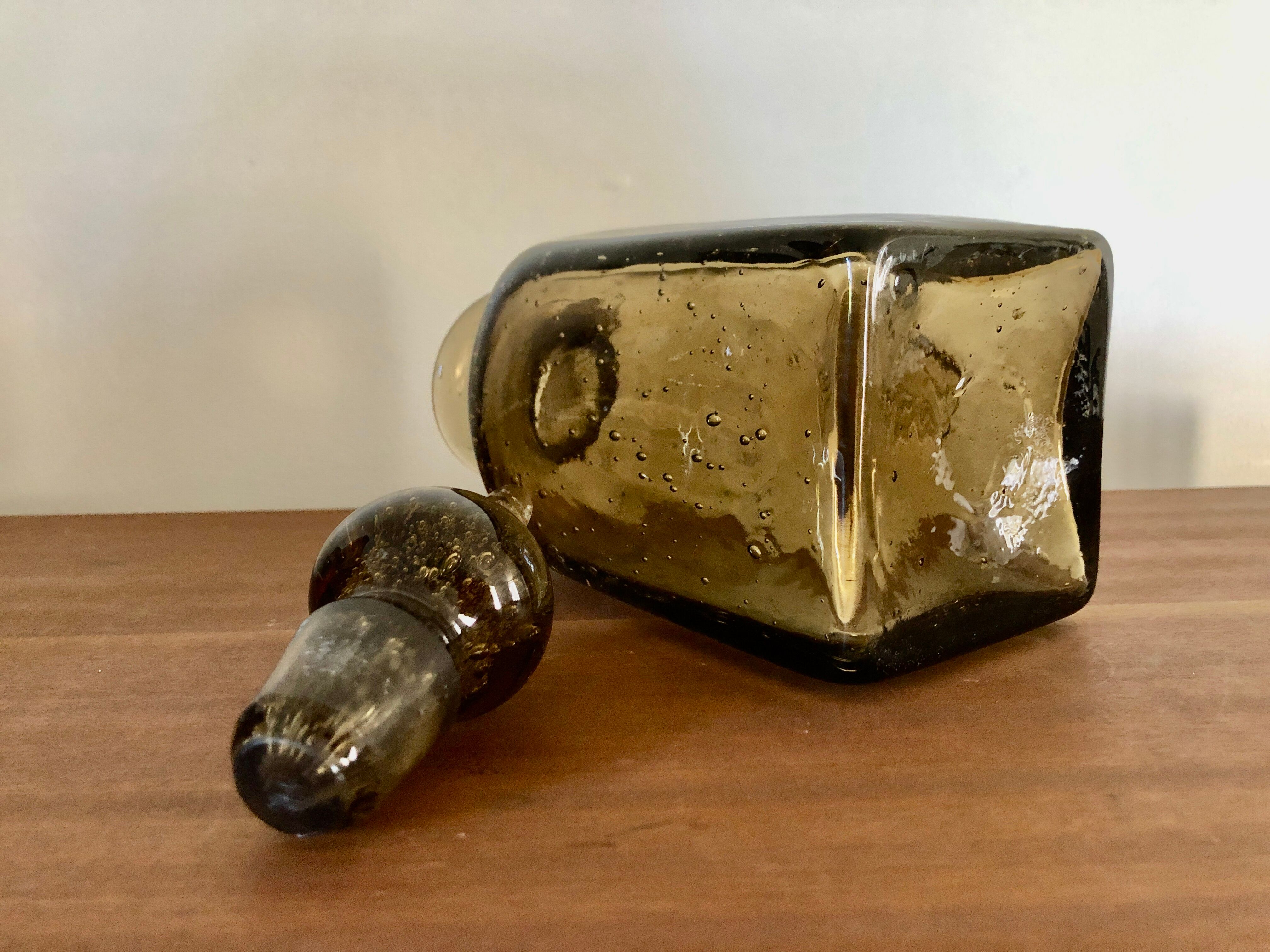 La Rochère 1960 bubble glass carafe