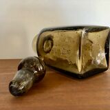 Carafe en verre bullé La Rochère 1960