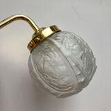 Wall lamp walling elbow globe vintage art deco