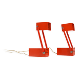 2 table lamps by bent gantzel-boysen 1960s