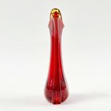 Mid-Century Sommerso Murano Glass Vase by Flavio Poli for Seguso, Murano, Italy, 1960s