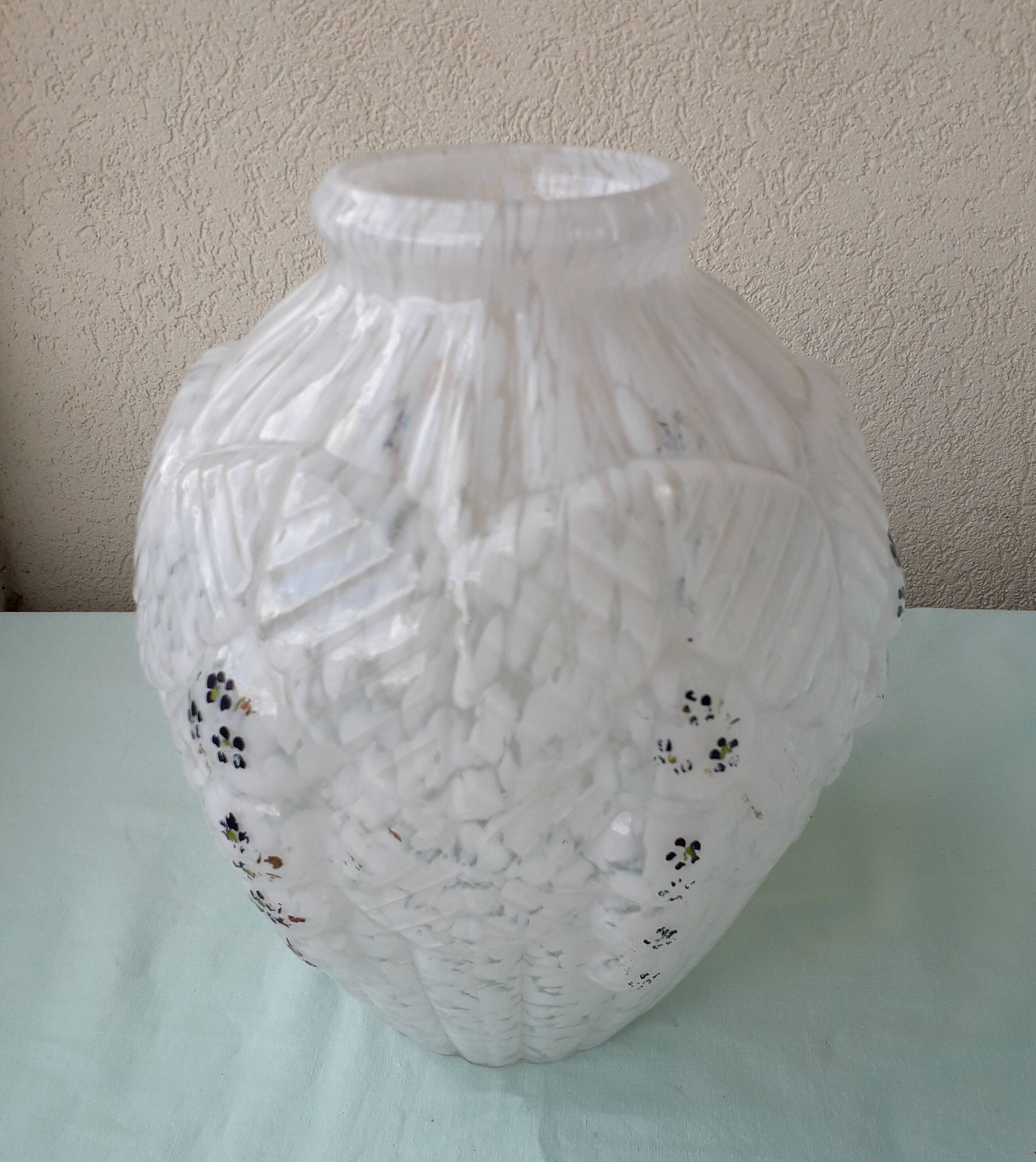 Art Deco glass vase