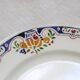 Set of 4 Boch dessert plates, Fructidor service, vintage