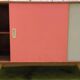Enfilade U452 in brown and white wood by Jiří Jiroutek, 1960s