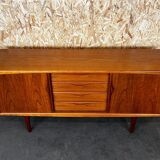 60s 70s teak sideboard Credenza Axel Christensen ACO Møbler Denmark 60s