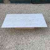 Low table in travertine