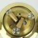 Glamorous 1960s mid century ceiling lamp ceiling fixture brass and glass