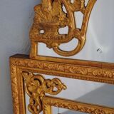 Ice barrier-close Regency gilded wooden