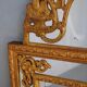 Ice barrier-close Regency gilded wooden