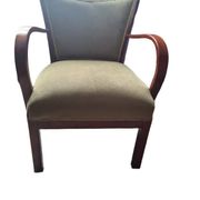 Polish Art Deco beech armchair, 1930s