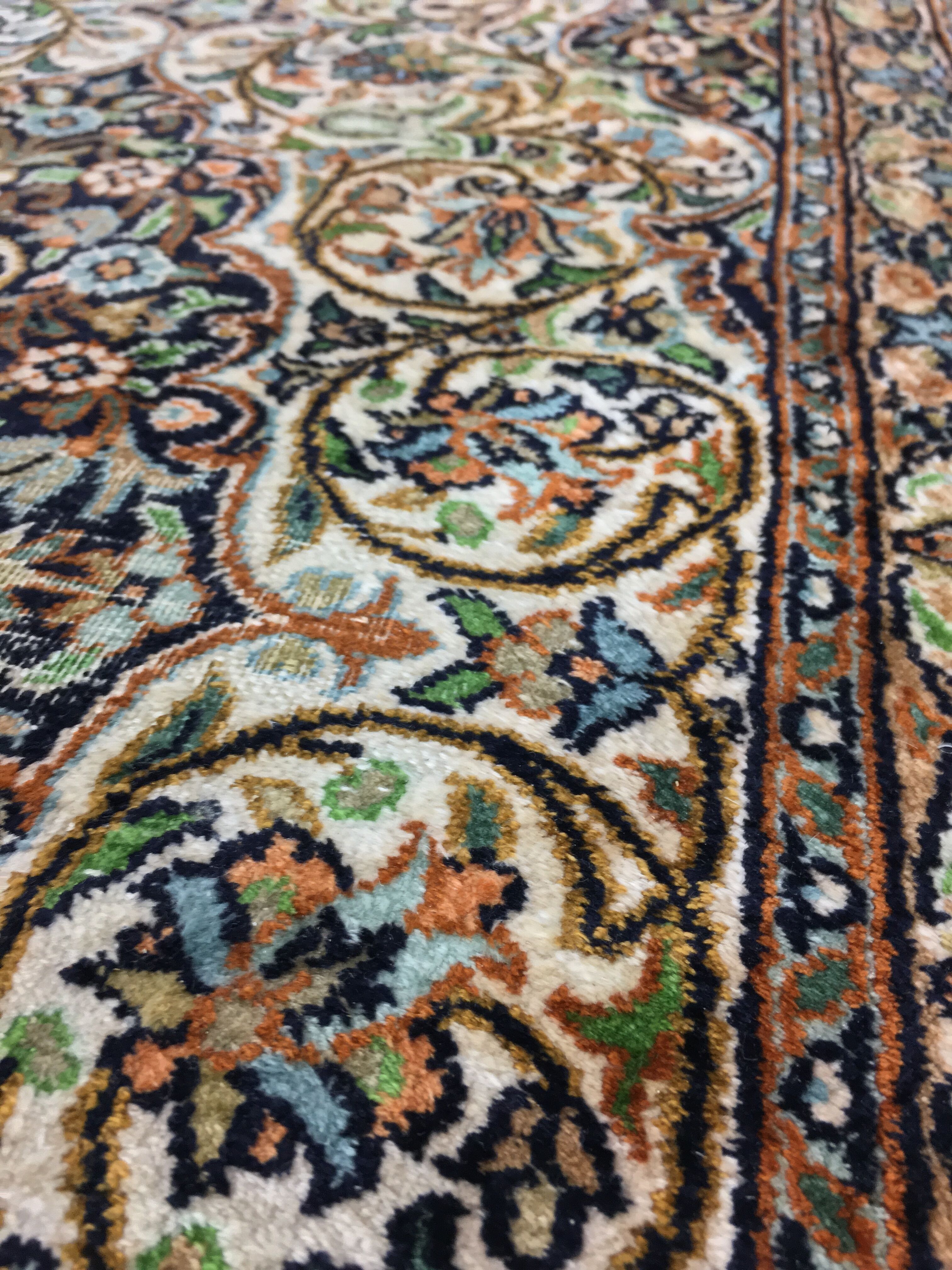 Indian silk carpet