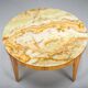 Mid-century coffee table in onyx from Ilse Mobel, 1960s