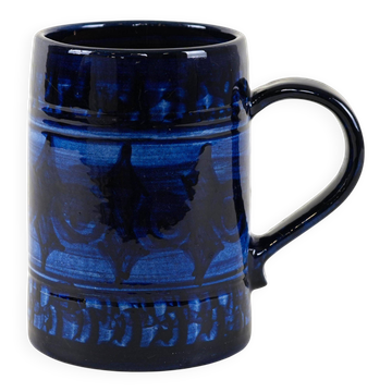 Ceramic beer mug, Danish design, 1970s, manufactured by Winthers Keramik