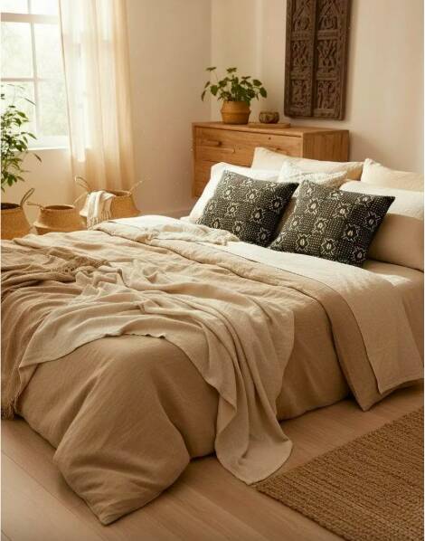 Bogolan Cushion - Handmade Malian Textile