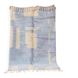 Authentic handmade natural wool Atlas rug size 1.4/2.6 m