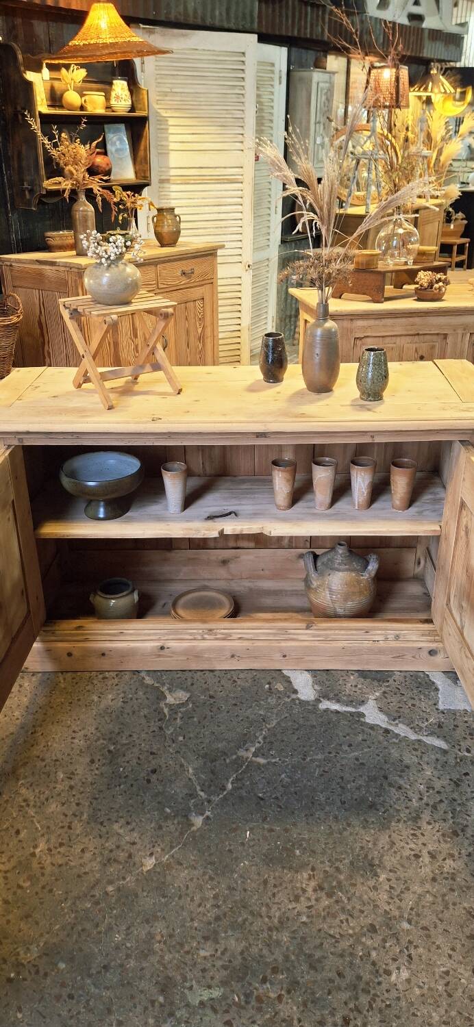 Antique pine sideboard