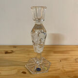 Bohemian crystal candlestick