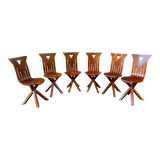Designer wooden chairs