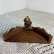 Small baroque-style console in gilded wood.