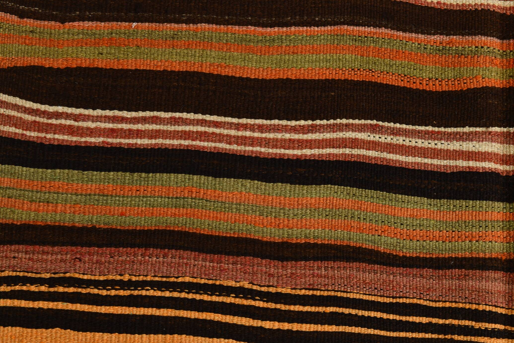 4x7 Rug For Farmhouse Room Vintage Kilim Rug, 139x215Cm