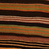 4x7 Rug For Farmhouse Room Vintage Kilim Rug, 139x215Cm