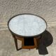 Table basse bouillotte style Louis XVI
