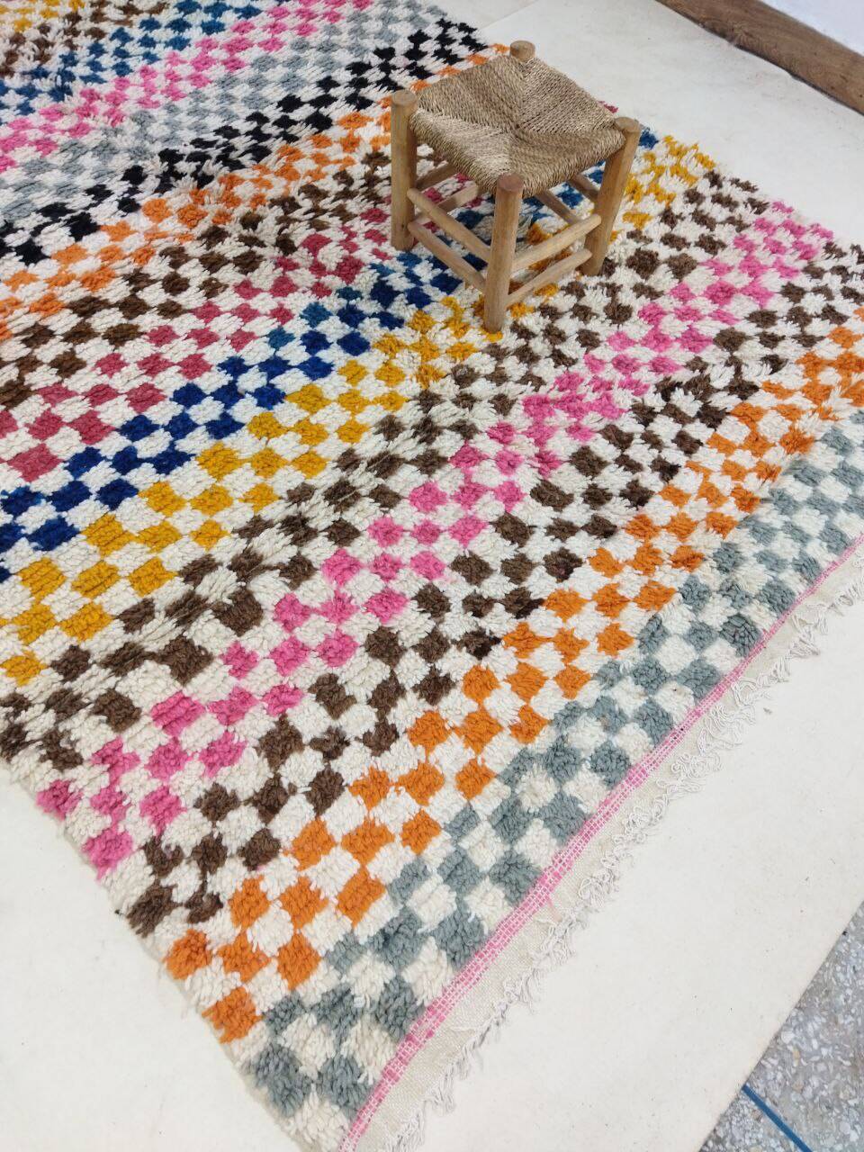 Handmade Moroccan Berber rug 286 X 190 CM