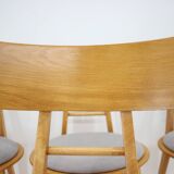 Four Dining Chairs by Ton, Czechoslovakia