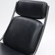 Paire de chaises cantilever en cuir par Mauser Werke Waldeck, Allemagne de l'Ouest, 19