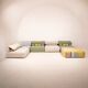 Modular Sofa Voyage Immobile by Studio Roche Bobois